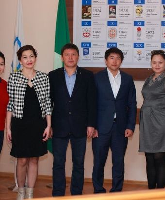 MegaCom Кыргызстандын олимпиадалык курама командасы менен жолугушту