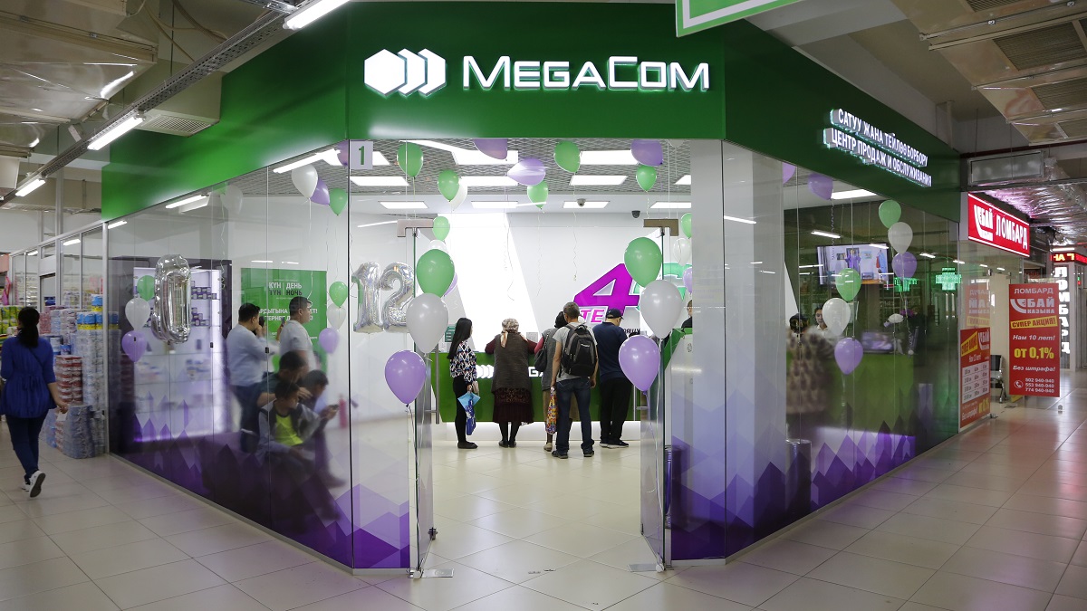 В День своего рождения компания MegaCom открыла двери нового Центра продаж и обслуживания в ТЦ «Аламедин Гранд».